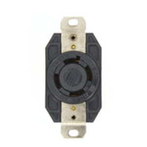 Leviton V-0-Max™ Series Locking Receptacles 30 A 600 V 3P4W L17-30R