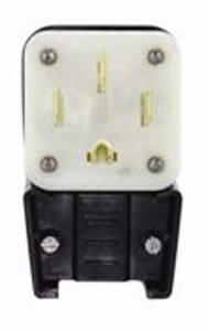 Leviton 9452 Series Angle Plugs 14-50P 125/250 V Black