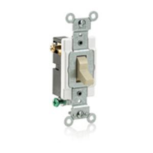 Leviton CS320-2 Series Toggle Switches 20 A Gray 3-Way, SPDT