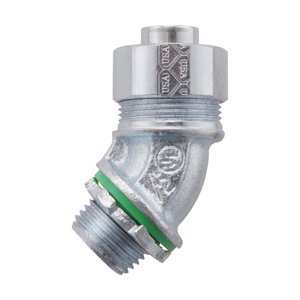 Eaton Crouse-Hinds LTK Series Low Profile 45 Degree Liquidtight Connectors