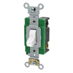 Leviton 3032-2 Series Toggle Switches 30 A White DPST