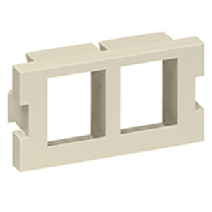 Leviton 41291-2Q QuickPort® Series Multimedia Outlet System Faceplate Module Inserts Plastic