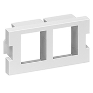 Leviton 41291-2Q QuickPort® Series Multimedia Outlet System Faceplate Module Inserts Plastic