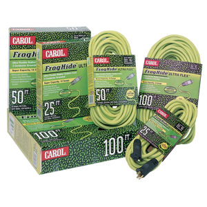 General Cable FrogHide® Ultra Flex® Extension Cord 12 AWG 25 ft Green