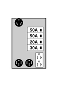 ABB Midwest Electric Unmetered RV Surface Temporary Power Units