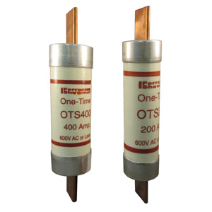 Mersen OT Series One-time General Purpose Class K5 Fuses 1 A 250 V 50/20 kA