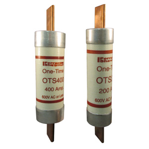 Ferraz Shawmut OTS Series Low Voltage One-time General Purpose Fuses 10 A Fast Acting 50/20 kA