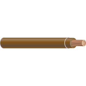 Generic Brand Stranded Copper <em class="search-results-highlight">XHHW</em> Jacketed Wire 8 AWG Brown 1000 ft Reel