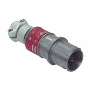 Eaton Crouse-Hinds Arktite® CPP Series Pin and Sleeve Plugs 3P2W 20 A 250 VAC/18 VDC 1 Phase