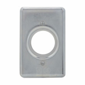 Eaton Crouse-Hinds DS Series Box Covers 1 Single Receptacle Aluminum