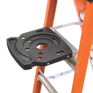 Louisville Ladder Step Ladder Pail Shelves