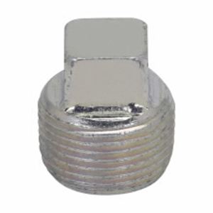Eaton Crouse-Hinds PLG Series Square Head Conduit Plugs 2 in Feraloy® Iron Alloy Rigid/IMC