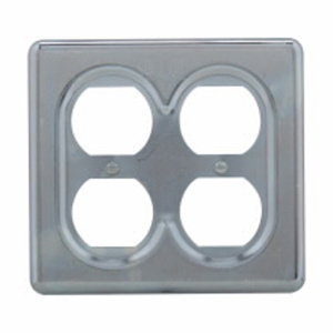 Eaton Crouse-Hinds S Series Duplex Receptacle Covers 2 Duplex Receptacle Steel