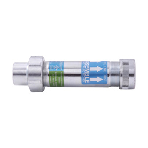 Eaton Crouse-Hinds XJG-4 Series Rigid/IMC 2-piece Expansion Couplings 4 in Straight 4 in movement
