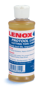 Lenox Protool Lube® Band Saw Fluids 6 oz Bottle