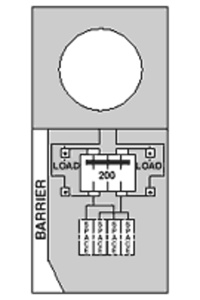 ABB Midwest Electric THQL Main <em class="search-results-highlight">Breaker</em> Combination Service Entrance Loadcenters 200 A Ring Style - Surface OH/UG