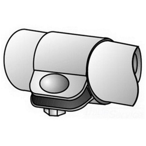 Appleton Emerson Rigid / IMC Threaded Split Couplings 3/4 in Malleable Iron Concrete-tight