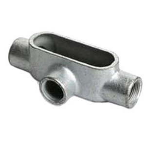 Appleton Emerson Form 7 Series Type T Conduit Bodies Form 7 Malleable Iron 1 in Type T