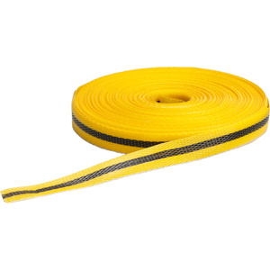 Brady Barricade Tape Black/Yellow 3/4 in x 150 ft [Blank]