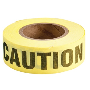 Brady Barricade Tape Black on Yellow 2 in x 135 ft Caution