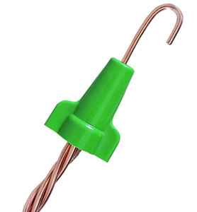 Ideal Greenie Series Twist-on Wire Connectors 500 per Bag Green 14 AWG 12 AWG