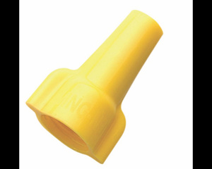 Ideal Wing-Nut Series Twist-on Wire Connectors 100 per Box Yellow 18 AWG 12 AWG
