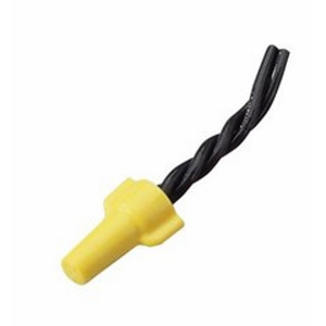 Ideal Wing-Nut® Series Wire Connectors Yellow Co-polymer 500 per Bag