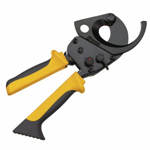 Ideal 35 Ratchet Cable Cutters 750 MCM Round Aluminum and Hard Drawn Copper Cables Ergonomic Non-slip Grip
