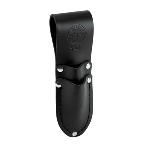 Klein Tools 518 Tunnel Knife Holders Leather Black 2 x 7-1/4 in