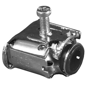 Appleton Emerson AMC ETP Speed-Lock Series Flexible Push-in Duplex Box Connectors 1/2 in Straight Set Screw