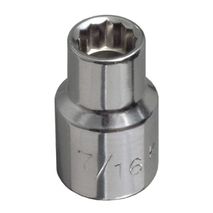 Klein Tools 658 Standard 12-Point Sockets 1/2 in