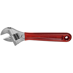 Klein Tools D507 Series Extra Capacity Adjustable Wrenches 1.125 in 8.375 in Chrome-plated