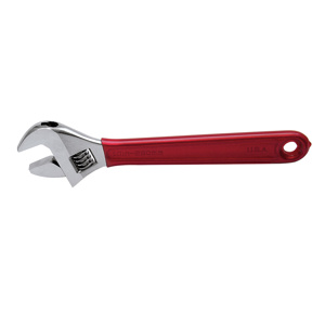 Klein Tools D507 Series Extra Capacity Adjustable Wrenches 1.3125 in 10.375 in Chrome-plated
