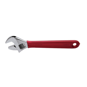Klein Tools D507 Series Extra Capacity Adjustable Wrenches 1.5 in 12.375 in Chrome-plated