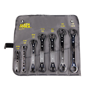 Klein Tools 6822 Ratcheting Box Wrench Sets Steel