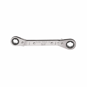 Klein Tools 682 Fully Reversible Ratcheting Offset Box Wrenches 1/2, 9/16 in 6.75 in