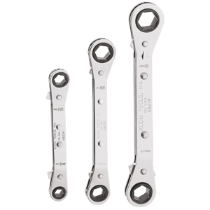 Klein Tools 682 Fully-reversible Ratcheting Offset Box Wrench Sets