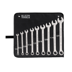 Klein Tools 684 Combination Wrench Sets Nickel Chrome