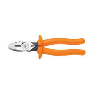 Klein Tools Insulated High Leverage Side-cutting Pliers 1.375 in 9.625 in