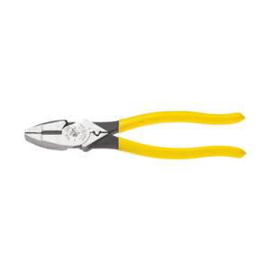 Klein Tools Lineman's Pliers 1.375 in Cross-hatched Knurled 9 in