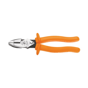Klein Tools Insulated Side-cutting Pliers 1.43 in Knurled 9.625 in
