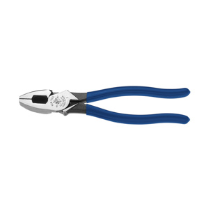 Klein Tools High Leverage Side-cutting Pliers 1-3/8 in Knurled 9.375 in