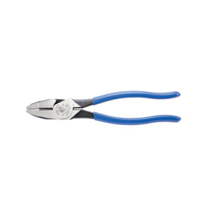 Klein Tools Heavy Duty High Leverage Side-cutting Pliers Knurled 9.375 in