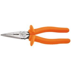 Klein Tools D203 Insulated Heavy Duty Long Nose Pliers