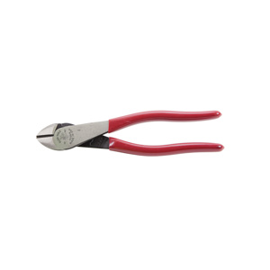 Klein Tools Flush-cut Diagonal-cutting Pliers 1.019 in High Leverage Oval Nose 8.0625 in
