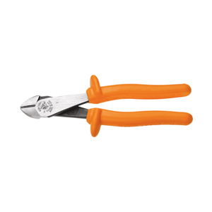 Klein Tools Insulated High Leverage Diagonal-cutting Pliers Tapered Nose 8.25 in