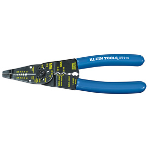 Klein Tools 1010 Long Nose Multi-purpose Tool Wire Strippers 8.25 in 10 - 20 AWG, 12 - 22 AWG