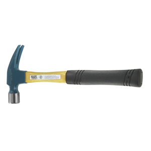 Klein Tools 808 Series Straight Claw Hammers Fiberglass Forged Steel 2 lb 14 in