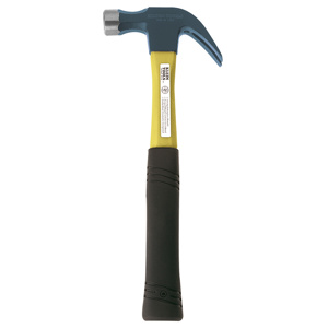 Klein Tools 818 Heavy Duty Curved Claw Hammers Fiberglass/Plastic 1.9 lb Black 13 in