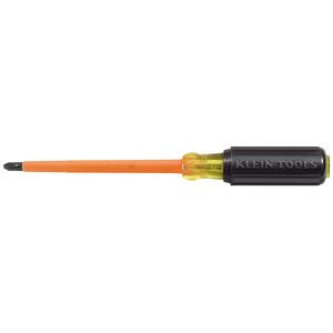 Klein Tools Phillips Tip Insulated Screwdrivers #2 4.00 in Round